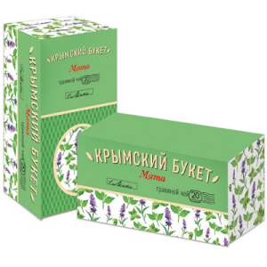 Чайный напиток Крымский букет Мята 20пак 1/17