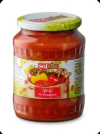 Лечо СОЛВИТА  по-болгарски 680 г ст/б 1/12