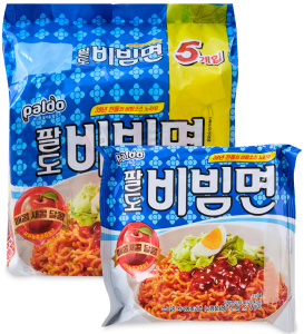 Лапша Доширак Пибим мен Тыбин соевый соус и чеснок76гр 1/40