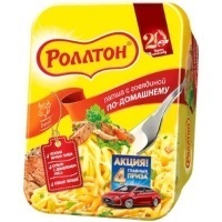 Лапша Роллтон т/ч по-домашнему  Говядина 90 гр 1/24