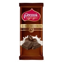 Шок Россия 90гр Кофе с молоком