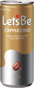 Напиток Ю.Корея Кофе Lets be 240гр Капучино ж/б 1/30