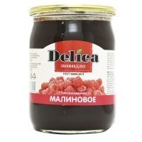 Повидло Делика 600 гр Малина ст/б  1/8
