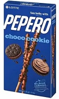 Палочки с шок Ю.Корея Пеперо Чоко Куки в шок глазури 32г 1/40 (синяя)