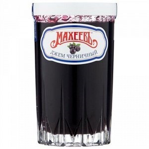 Джем Махеев 400 гр Черника стакан стекло 1/10