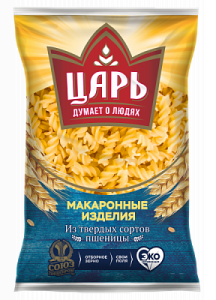 Рожки фас Царь Спиралька 400гр гр А в/с 1/15