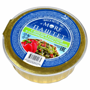 Паштет аМоре (aMORE) из Морской капусты, ЛАМ ТУ 100 гр 1/32