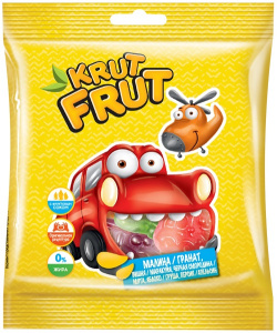 Мармелад фас КрутФрут 70гр Машинки ВМ530 1/50