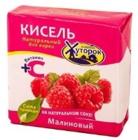 Кисель Бабушкин Хуторок 180гр МАЛИНОВЫЙ брикет 1/20