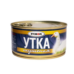 Утка туш ГОСТ Рузком с/к 325 гр 1/12