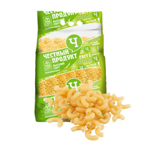 Рожки фас Честный продукт Гладкий Рожок в/с 1/5