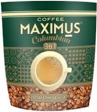 Кофе 3 в1 ДР Максимус Columbian 18гр БЛОК 20шт  1/18