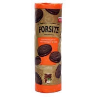 Печенье фас Яшкино СЭНДВИЧ FORSITE с шок-орех вкус 220гр МП466 1/20