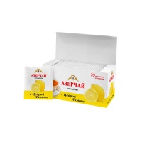 Чай Азерчай черн 25пак С ЦЕДРОЙ ЛИМОНА 1/24
