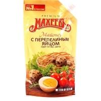 Майонез Махеевъ 200 мл Перепелиным Яйцом д/п 1/20