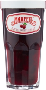 Джем Махеев 400 гр Вишня стакан стекло 1/10