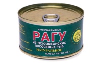 Лосось Рагу  Легенда Море (Legenda More) по-камчатски с овощами, ключ 240 гр 1/24