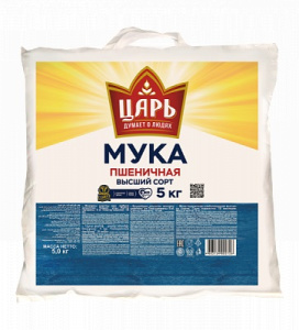 Мука ВЕС  в/с 5 кг 1/10 Царь