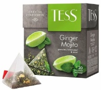 Чай ТЕСС зел 20пак Джинджер Мохито 1/12