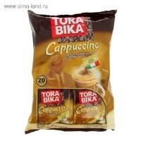 Кофе Капучино ТОРАБИКА с шок гранулами 25гр БЛОК 20шт 1/12