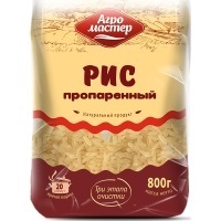 Крупа Агро Мастер рис пропаренный 800г