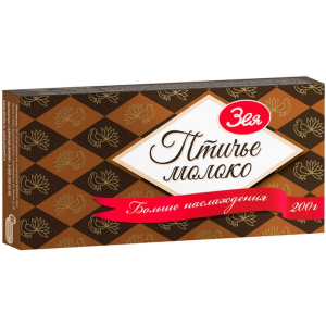 Конфеты х/к Птичье молоко 160гр Зея 1/20