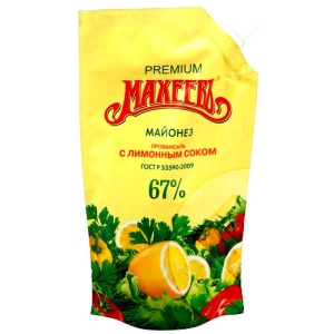 Майонез Махеевъ 400 мл С Лимонным Соком 1/20
