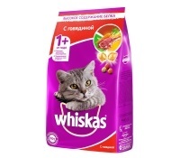 Вискас 350 г ПОДУШЕЧКИ ПАШТЕТ ГОВЯДИНА 1/9