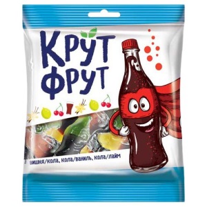 Мармелад фас КрутФрут Веселые бутылочки 70гр ПМ382 1/50