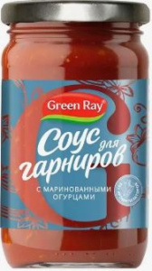 Соус ГринРэй для гарниров с маринованным огурцом 360 гр  ст/б 1/12