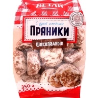 Пряник фас Ветли 350гр Шоколадный 1/8