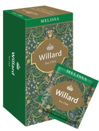 Чай Лондон Вилард (Willard) 25пак Мелисса и мята 1/17