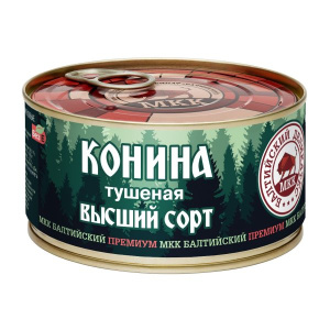 Конина туш ГОСТ МКК  в/с ключ ж/б 325гр 1/18