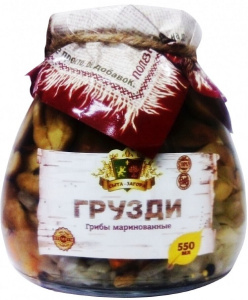 Грибы Сыта-Загора Грузди 550 мл ст/б 1/12