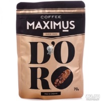 Кофе ДР Максимус DORO 70г Дой-пак 1/40