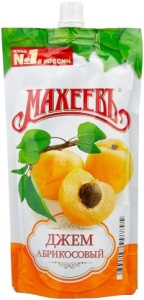 Джем Махеев 300 гр Абрикос дой-пак 1/16