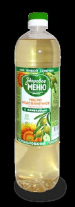 Масло Подс олив Здоровое Меню  0,9 л 1/15 пэт  9ПО