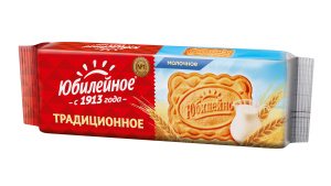 Печенье фас Юбилейное традиционное 112 гр 1/60