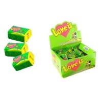 Жев. резинка  LOVE  IS  в асcортим. 1/100