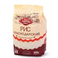 Крупа Агро Мастер рис Краснодарский 800гр 1/10