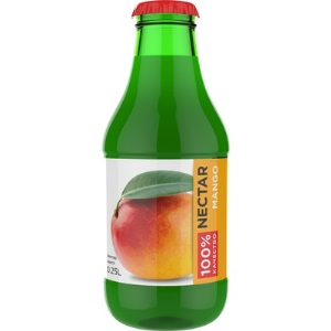 Сок БАРИНОФФ 0,25 л Манго с мякотью нектар стекло