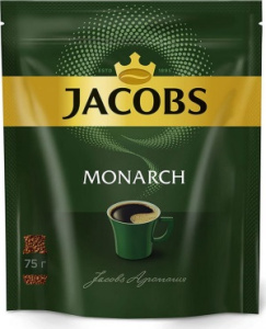 Кофе Якобс Монарх 75гр Дой-пак