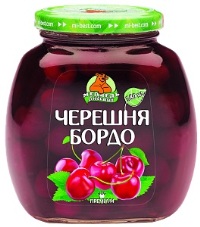 Компот Медведь Любимый Черешня 580 мл ст/б 1/12