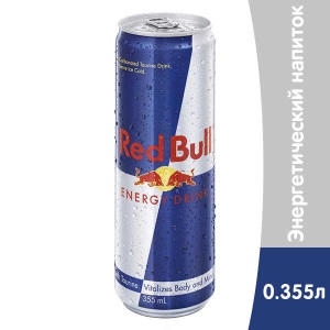 Напиток б/а Red Bull Энергетический 0,355 л ж/б 1/24