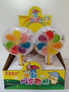 Мармеладная конфета Gummy House 3D РАДУЖНАЯ МЕЛЬНИЦА  25гр  1/24