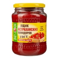 Томат паста Ящик Астраханских помидоров 740гр ст/б 1/6