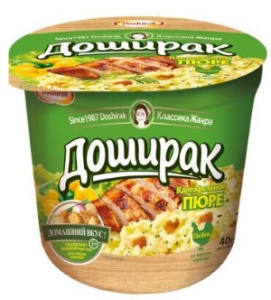 Карт пюре Доширак 40 г 1/24 КУРИЦА