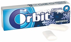 Жев резинка Орбит МЕНТОЛ (WHITE FRESH) 1/30