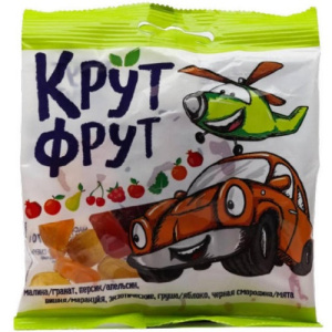 Мармелад фас КрутФрут 30гр Машинки ВМ539 1/90