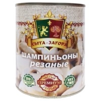 Грибы Сыта-Загора шампиньоны рез 850 мл ж/б 1/12